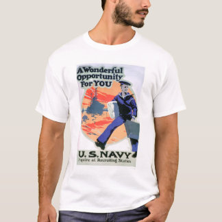 T-shirt Marine - une occasion merveilleuse (US02294)