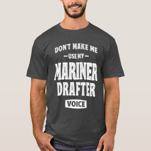T-shirt Mariner Rédacteur Travail Occupation Travail Anniv