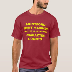 T-SHIRT MARINES CHARACT DE POINT DE MONTFORD…