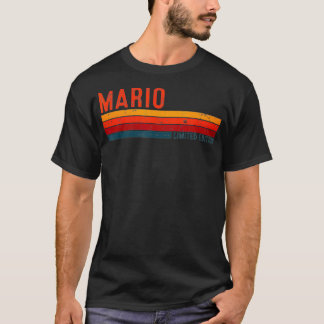 T-shirt Mario Retro Vintage Limited Edition 80s 90s garçon