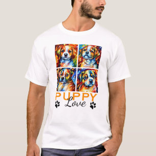 T-shirt marionnettes stylisées