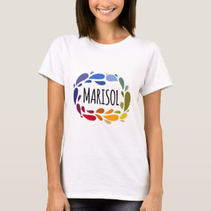 T-shirt Marisol Nom mignon cadeau coloré nommé Marisol