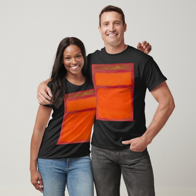 T-shirt Mark Rothko art dans le style numérique 11 (Unisexe)