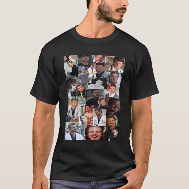 T-shirt Mark Sloan Collage (Devant)