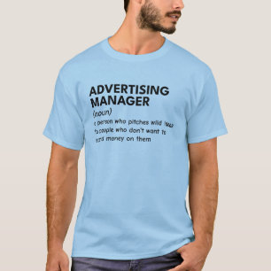 T-shirt Marketing Manager Office Humour