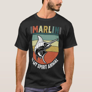 T-shirt Marlin Est Mon Esprit Animal I Marlin