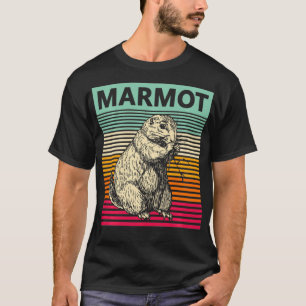 T-shirt Marmot Vintage Retro Marmot