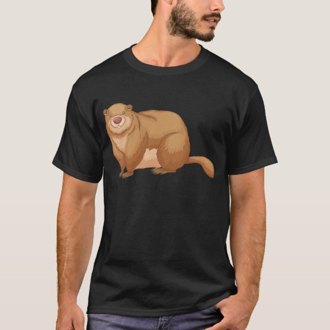 T-shirt Marmotte d'Amérique (Devant)