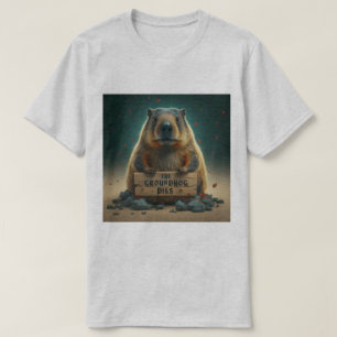 T-shirt Marmotte du Kentucky meurt le jour de la marmotte