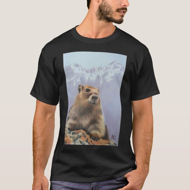 T-shirt Marmotte olympique (Devant)