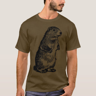 T-shirt Marmotte vintage 1