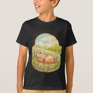 T-shirt Marmottes & soleil drôle Groundhog Day Vint