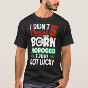 T-shirt Maroc Maroc Maroc Drapeau Marocain Je Viens D'Avoi