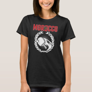 T-shirt Maroc Ping Pong Marocain Table Tennis Team Supp