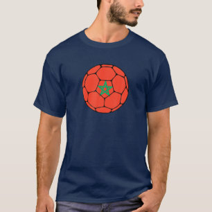 T-shirt Maroc Soccer Team Supporter Maroc Drapeau Homme