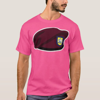 T-shirt Maroon Beret Flash DUI 173e Bataillon de soutien w