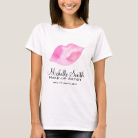 Marquage à chaud rose de maquillage de lèvres