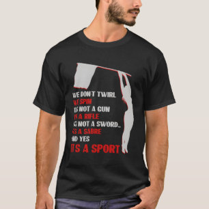 T-shirt Marquage de bande Color Guard