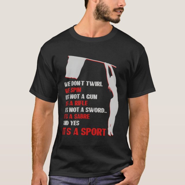 T-shirt Marquage de bande Color Guard (Devant)