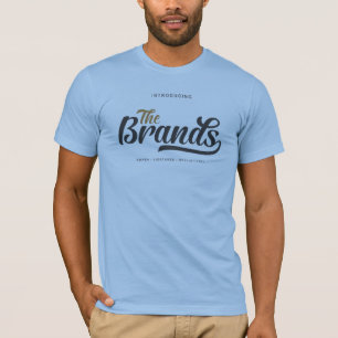 T-shirt Marquage « The Brands ». Imprimé sur un tee-shirt