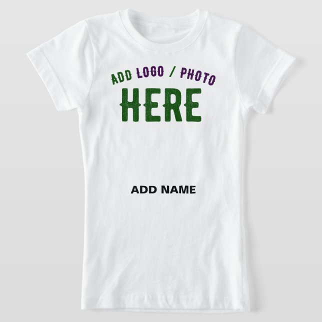 T-Shirt MARQUE BLANCHE MODERNE ET PERSONNALISABLE VÉRIFIÉE (Poser)