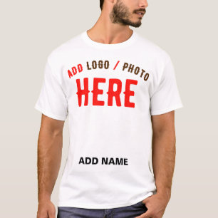 T-SHIRT MARQUE BLANCHE MODERNE ET PERSONNALISABLE VÉRIFIÉE