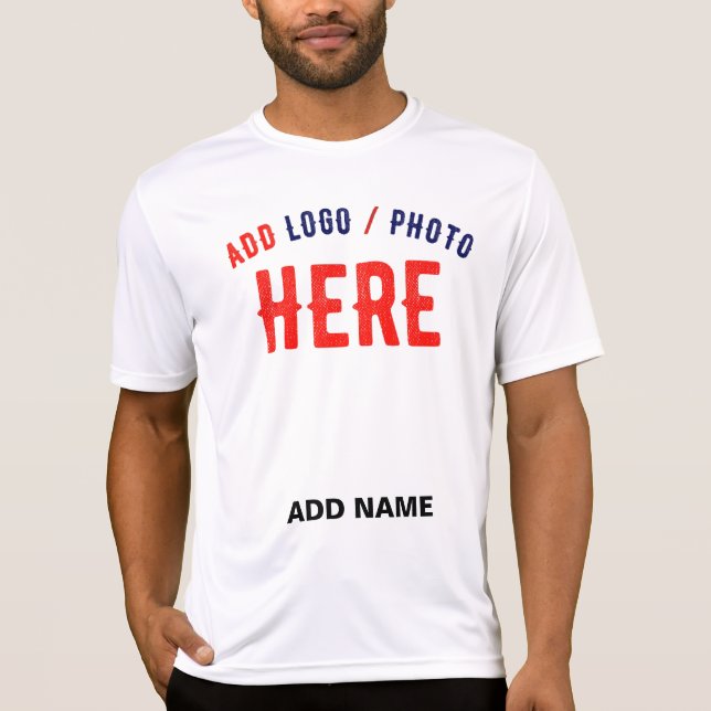 T-SHIRT MARQUE BLANCHE MODERNE ET PERSONNALISABLE VÉRIFIÉE (Devant)