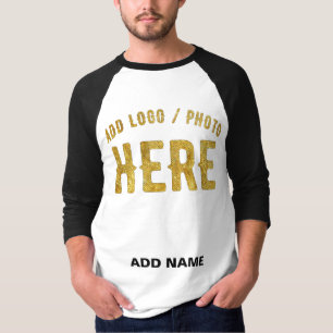 T-SHIRT MARQUE BLANCHE VERIFIEE PERSONNALISABLE MODERNE CH