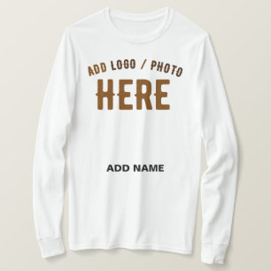 T-SHIRT MARQUE BLANCHE VERIFIEE PERSONNALISABLE MODERNE ET