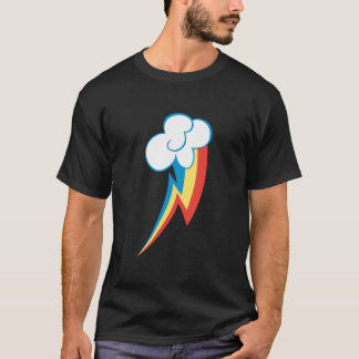 T-shirt Marque de coupe Rainbow Dash