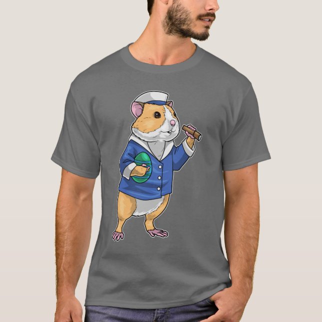 T-shirt Marque de Pâques Hamster (Devant)