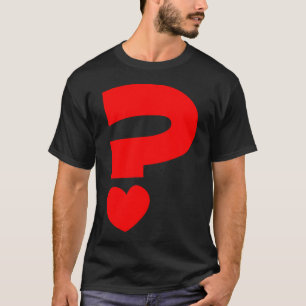 T-shirt Marque de question