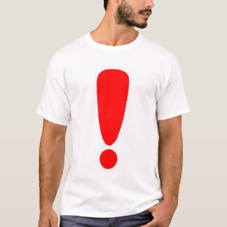 T-shirt Marque d'exclamation