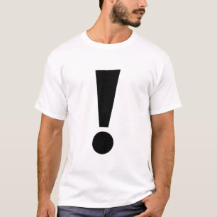 T-shirt Marque d'exclamation