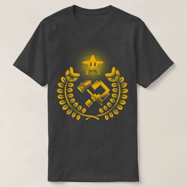 T-shirt Marque d'interrogation du marteau (Design devant)