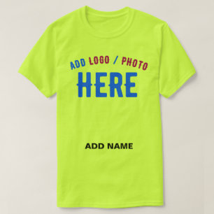 T-SHIRT MARQUE VÉRIFIÉE VERTE DE SÉCURITÉ MODERNE ET ÉLÉGA