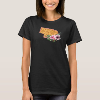 T-shirt Marques de vache de l'Indiana Western Floral Swag
