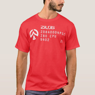 T-shirt Marques vintages du microprocesseur Zilog Z80 1