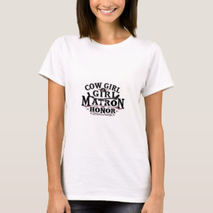 T-shirt Marraine cow-girl