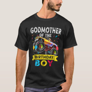 T-shirt Marraine du camion monstre garçon anniversaire nai