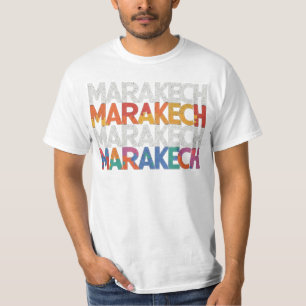 T-shirt Marrakech : Les couleurs du Maroc