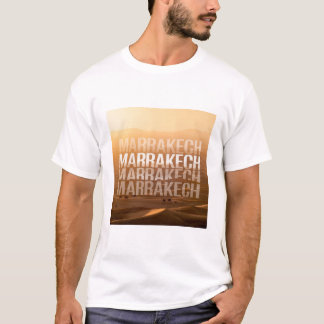 T-shirt Marrakech Morocco Sahara – Desert Travel Aesthetic