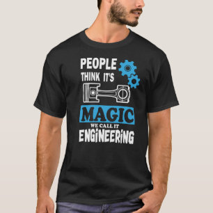 T-shirt marrant geek citation ingénieur cool magie ingén