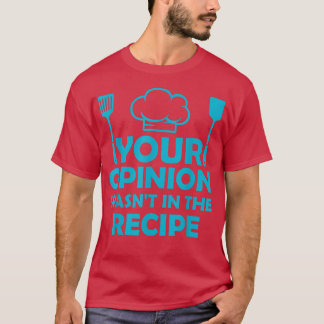 T-shirt marrante chef art hommes femmes cuisinier pâtisser