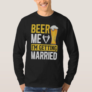 T-shirt Marriage Homme Marié Boit Bière Mariage  Enterreme