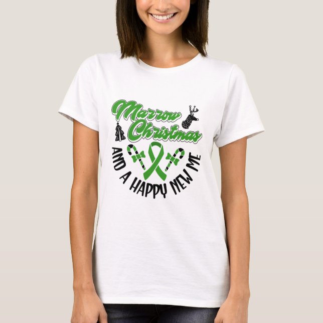 T-shirt Marrow Christmas And A Happy New Me - Stem Cell Ch (Devant)