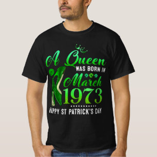 T-shirt Mars 1973 50e anniversaire Joyeux Saint Patrick