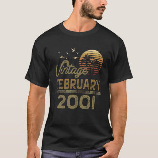T-shirt Mars 1999 22E Cadeau Anniversaire 22 Ans Hommes Fe