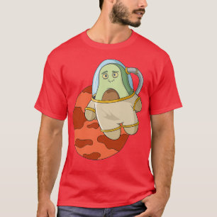 T-shirt Mars Avocado design pour un amoureux de l'espace