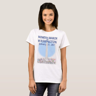 T-shirt Mars des femmes sur Washington